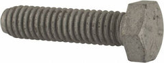 Armor Coat - 5/16-18 UNC, 1-1/4" Length Under Head Hex Head Cap Screw - Fully Threaded, Grade 8 Steel, 1/2" Hex - Exact Tooling