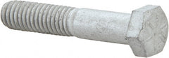 Armor Coat - 3/8-16 UNC, 2" Length Under Head Hex Head Cap Screw - Partially Threaded, Grade 8 Steel, 9/16" Hex - Exact Tooling