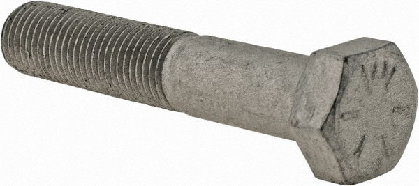 Armor Coat - 3/8-24 UNF, 2" Length Under Head Hex Head Cap Screw - Partially Threaded, Grade 8 Steel, 9/16" Hex - Exact Tooling