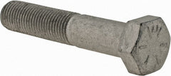 Armor Coat - 3/8-24 UNF, 2" Length Under Head Hex Head Cap Screw - Partially Threaded, Grade 8 Steel, 9/16" Hex - Exact Tooling