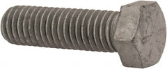 Armor Coat - 7/16-14 UNC, 1-1/2" Length Under Head Hex Head Cap Screw - Fully Threaded, Grade 8 Steel, 5/8" Hex - Exact Tooling