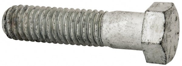 Armor Coat - 7/16-14 UNC, 1-3/4" Length Under Head Hex Head Cap Screw - Partially Threaded, Grade 8 Steel, 5/8" Hex - Exact Tooling