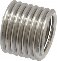 Recoil - M8x1.25 Metric Coarse, 12" OAL, Free Running Helical Insert - 7-3/8 Free Coils, Tanged, Stainless Steel, 1-1/2D Insert Length - Exact Tooling
