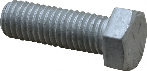 Armor Coat - 1/2-13 UNC, 1-1/2" Length Under Head Hex Head Cap Screw - Fully Threaded, Grade 8 Steel, 3/4" Hex - Exact Tooling