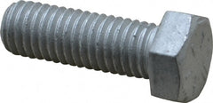 Armor Coat - 1/2-13 UNC, 1-1/2" Length Under Head Hex Head Cap Screw - Fully Threaded, Grade 8 Steel, 3/4" Hex - Exact Tooling
