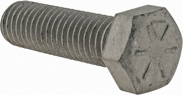 Armor Coat - 1/2-13 UNC, 1-3/4" Length Under Head Hex Head Cap Screw - Fully Threaded, Grade 8 Steel, 3/4" Hex - Exact Tooling