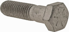 Armor Coat - 1/2-13 UNC, 2" Length Under Head Hex Head Cap Screw - Partially Threaded, Grade 8 Steel, 3/4" Hex - Exact Tooling