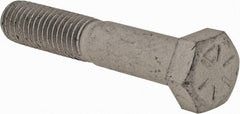 Armor Coat - 1/2-13 UNC, 2-3/4" Length Under Head Hex Head Cap Screw - Partially Threaded, Grade 8 Steel, 3/4" Hex - Exact Tooling