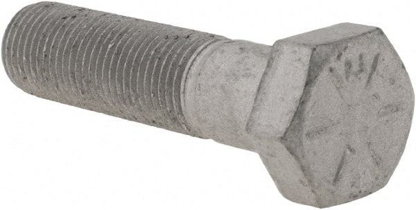 Armor Coat - 1/2-20 UNF, 2" Length Under Head Hex Head Cap Screw - Partially Threaded, Grade 8 Steel, 3/4" Hex - Exact Tooling