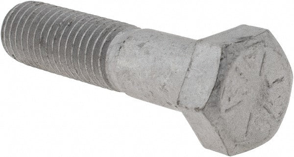 Armor Coat - 5/8-11 UNC, 2-3/4" Length Under Head Hex Head Cap Screw - Partially Threaded, Grade 8 Steel, 15/16" Hex - Exact Tooling