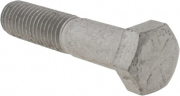 Armor Coat - 5/8-11 UNC, 3" Length Under Head Hex Head Cap Screw - Partially Threaded, Grade 8 Steel, 15/16" Hex - Exact Tooling