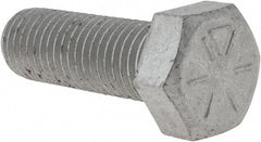 Armor Coat - 3/4-10 UNC, 2-1/4" Length Under Head Hex Head Cap Screw - Fully Threaded, Grade 8 Steel, 1-1/8" Hex - Exact Tooling