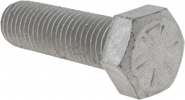 Armor Coat - 3/4-10 UNC, 2-1/2" Length Under Head Hex Head Cap Screw - Fully Threaded, Grade 8 Steel, 1-1/8" Hex - Exact Tooling