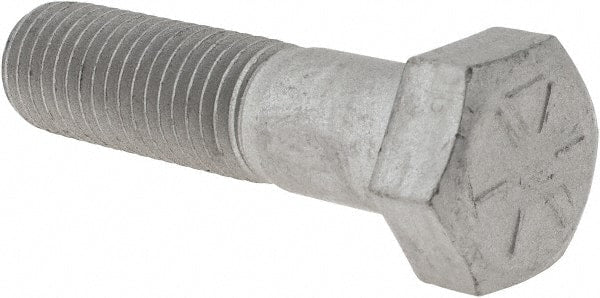 Armor Coat - 3/4-10 UNC, 3" Length Under Head Hex Head Cap Screw - Partially Threaded, Grade 8 Steel, 1-1/8" Hex - Exact Tooling