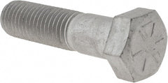 Armor Coat - 3/4-10 UNC, 3" Length Under Head Hex Head Cap Screw - Partially Threaded, Grade 8 Steel, 1-1/8" Hex - Exact Tooling