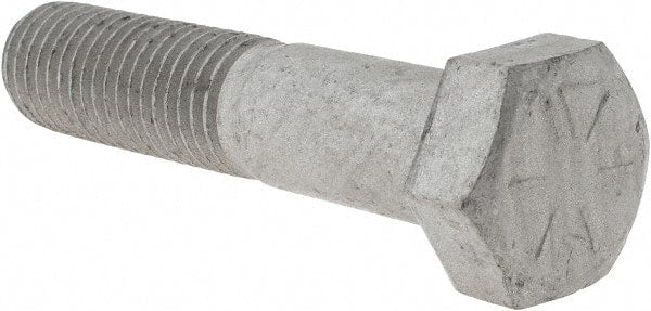 Armor Coat - 3/4-10 UNC, 3-1/2" Length Under Head Hex Head Cap Screw - Partially Threaded, Grade 8 Steel, 1-1/8" Hex - Exact Tooling