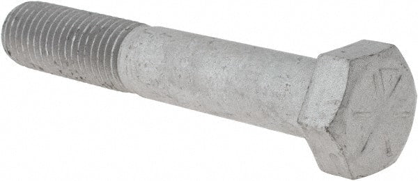 Armor Coat - 3/4-10 UNC, 4-1/2" Length Under Head Hex Head Cap Screw - Partially Threaded, Grade 8 Steel, 1-1/8" Hex - Exact Tooling