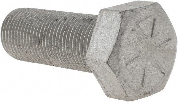 Armor Coat - 3/4-16 UNF, 2" Length Under Head Hex Head Cap Screw - Fully Threaded, Grade 8 Steel, 1-1/8" Hex - Exact Tooling