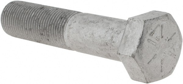 Armor Coat - 3/4-16 UNF, 3-1/2" Length Under Head Hex Head Cap Screw - Partially Threaded, Grade 8 Steel, 1-1/8" Hex - Exact Tooling