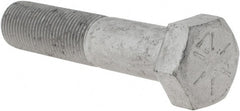 Armor Coat - 3/4-16 UNF, 3-1/2" Length Under Head Hex Head Cap Screw - Partially Threaded, Grade 8 Steel, 1-1/8" Hex - Exact Tooling