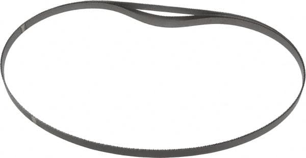 M.K. MORSE - 3' 8-7/8" Long x 0.02" Thick, 10 to 14 Teeth per Inch, Portable Band Saw Blade - Bi-Metal Blade, High Speed Steel Teeth, Toothed Edge - Exact Tooling