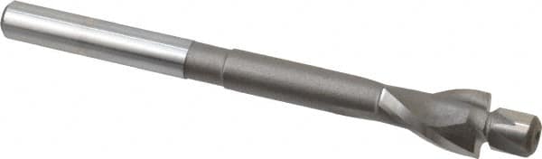 Weldon - 1/4" Socket Head Cap Screw Compatible, High Speed Steel, Solid Pilot Counterbore - Exact Tooling