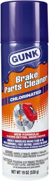 Gunk - Chlorinated Brake Parts Cleaner - 19 oz Aerosol Can - Exact Tooling