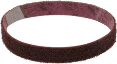 3M - 1" Wide x 21" OAL, Aluminum Oxide Abrasive Belt - Aluminum Oxide, Medium, Nonwoven, Series SC-BL - Exact Tooling
