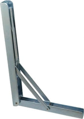 Knape & Vogt - 750 Lb Capacity, Anachrome Steel Coated, Shelf Bracket - 12" Long, 0.5906" Wide - Exact Tooling