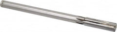 Made in USA - 0.628" Carbide-Tipped 6 Flute Chucking Reamer - Exact Tooling