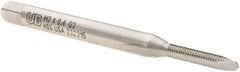 Union Butterfield - M2x0.40 Metric Coarse, 2 Flute, Bright Finish, High Speed Steel Spiral Point Tap - Plug Chamfer, Right Hand Thread, 1-3/4" OAL, 7/16" Thread Length, 0.141" Shank Diam, 6H Class of Fit, Series 1785M - Exact Tooling