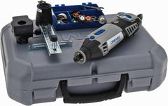 Dremel - 120 Volt, Electric Rotary Tool Kit - 5,000 to 35,000 RPM, 1.6 Amps - Exact Tooling