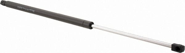 Value Collection - 0.39" Rod Diam, 0.87" Tube Diam, 200 Lb Capacity, Gas Spring - 27.8" Extended Length, 10" Stroke Length, Plastic Ball Socket, Black Nitride Piston - Exact Tooling