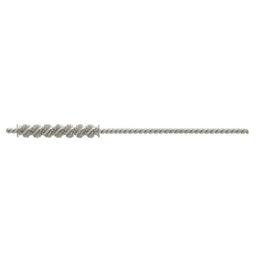 5/16″ × 80 Grit Aluminum Oxide - Cross Hole Deburring - Miniature Brush - Exact Tooling