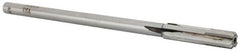 Made in USA - Letter R Carbide-Tipped 4 Flute Chucking Reamer - Straight Flute, 9/32" Straight Shank, 1-1/2" Flute Length, 6" OAL - Exact Tooling