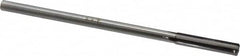 Made in USA - Letter S Carbide-Tipped 4 Flute Chucking Reamer - Straight Flute, 5/16" Straight Shank, 1-3/4" Flute Length, 7" OAL - Exact Tooling