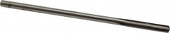 Made in USA - #3 Carbide-Tipped 4 Flute Chucking Reamer - Straight Flute, 13/64" Straight Shank, 1-1/4" Flute Length, 5" OAL - Exact Tooling