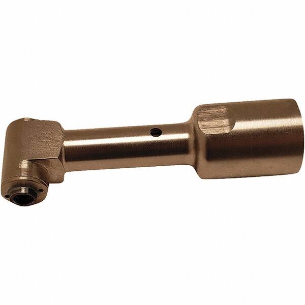 Dynabrade - Right Angle Air Drill Angle Head Assembly - For Use with 53455, 950 RPM Compatibility, 0.4 hp Compatibility - Exact Tooling