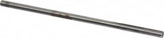 Made in USA - 0.1605" Carbide-Tipped 4 Flute Chucking Reamer - Straight Flute, 0.151" Straight Shank, 1" Flute Length, 4" OAL - Exact Tooling
