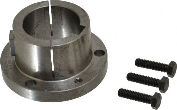 Browning - 1-7/8" Bore, 1/2" Wide Keyway, 1/4" Deep Keyway, B Sprocket Bushing - 2.557 to 2-5/8" Outside Diam, For Use with B5V Sheaves - Exact Tooling