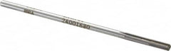 Made in USA - 0.168" Carbide-Tipped 4 Flute Chucking Reamer - Straight Flute, 0.151" Straight Shank, 1" Flute Length, 4" OAL - Exact Tooling