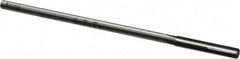 Made in USA - 0.172" Carbide-Tipped 4 Flute Chucking Reamer - Straight Flute, 0.151" Straight Shank, 1" Flute Length, 4" OAL - Exact Tooling
