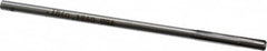 Made in USA - 0.184" Carbide-Tipped 4 Flute Chucking Reamer - Straight Flute, 11/64" Straight Shank, 1-1/8" Flute Length, 4-1/2" OAL - Exact Tooling