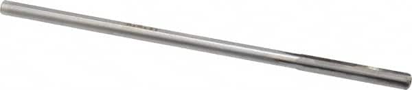 Made in USA - 0.236" Carbide-Tipped 4 Flute Chucking Reamer - Straight Flute, 7/32" Straight Shank, 1-1/2" Flute Length, 6" OAL - Exact Tooling