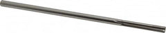 Made in USA - 0.245" Carbide-Tipped 8 Flute Chucking Reamer - Straight Flute, 15/64" Straight Shank, 1-1/2" Flute Length, 6" OAL - Exact Tooling