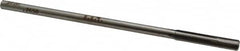 Made in USA - 0.265" Carbide-Tipped 4 Flute Chucking Reamer - Straight Flute, 15/64" Straight Shank, 1-1/2" Flute Length, 6" OAL - Exact Tooling