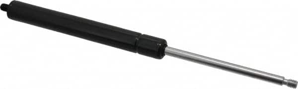 Value Collection - 0.24" Rod Diam, 0.59" Tube Diam, 100 Lb Capacity, Gas Spring - 9.6" Extended Length, 3.15" Stroke Length, Threaded End, Black Nitride Piston - Exact Tooling