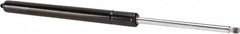 Value Collection - 0.24" Rod Diam, 0.59" Tube Diam, 80 Lb Capacity, Gas Spring - 12" Extended Length, 3.5" Stroke Length, Threaded End, Black Nitride Piston - Exact Tooling