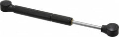 Made in USA - 0.24" Rod Diam, 0.59" Tube Diam, 50 Lb Capacity, Hydraulic Dampers - Compression, 7.89" Extended Length, 2" Stroke Length, Plastic Ball Socket, Chrome-Plated Piston - Exact Tooling