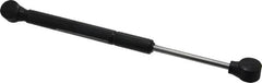 Made in USA - 0.24" Rod Diam, 0.59" Tube Diam, 50 Lb Capacity, Hydraulic Dampers - Compression, 10.02" Extended Length, 3" Stroke Length, Plastic Ball Socket, Chrome-Plated Piston - Exact Tooling